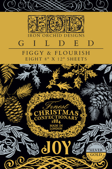Figgy & Flourish IOD Foil Transfer 8x12 Pad™-Iron Orchid Designs